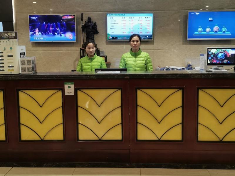 Greentree Inn Henan Hebi Hengshan Road Business Hotel Eksteriør billede