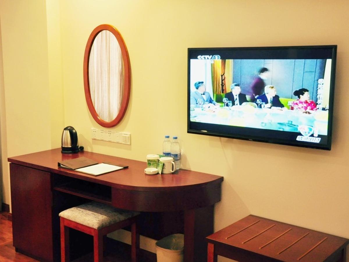 Greentree Inn Henan Hebi Hengshan Road Business Hotel Eksteriør billede
